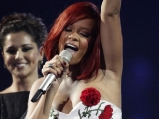 Rihanna at the Brit Awards 2011